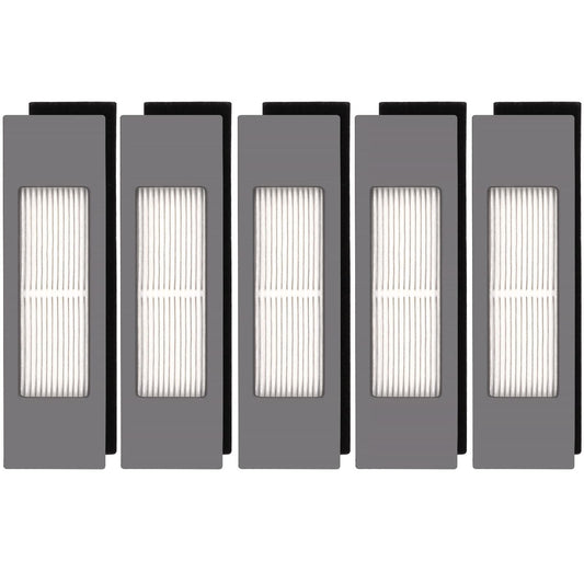 (5 Pieces) HEPA Filter for Robot Vacuum Ecovacs DEEBOT OZMO 920 950 T8 AIVI M...