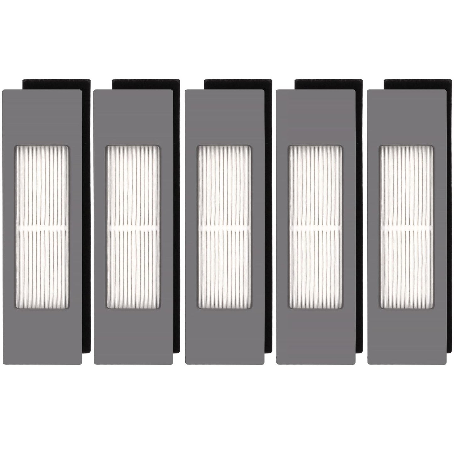 (5 Pieces) HEPA Filter for Robot Vacuum Ecovacs DEEBOT OZMO 920 950 T8 AIVI M...